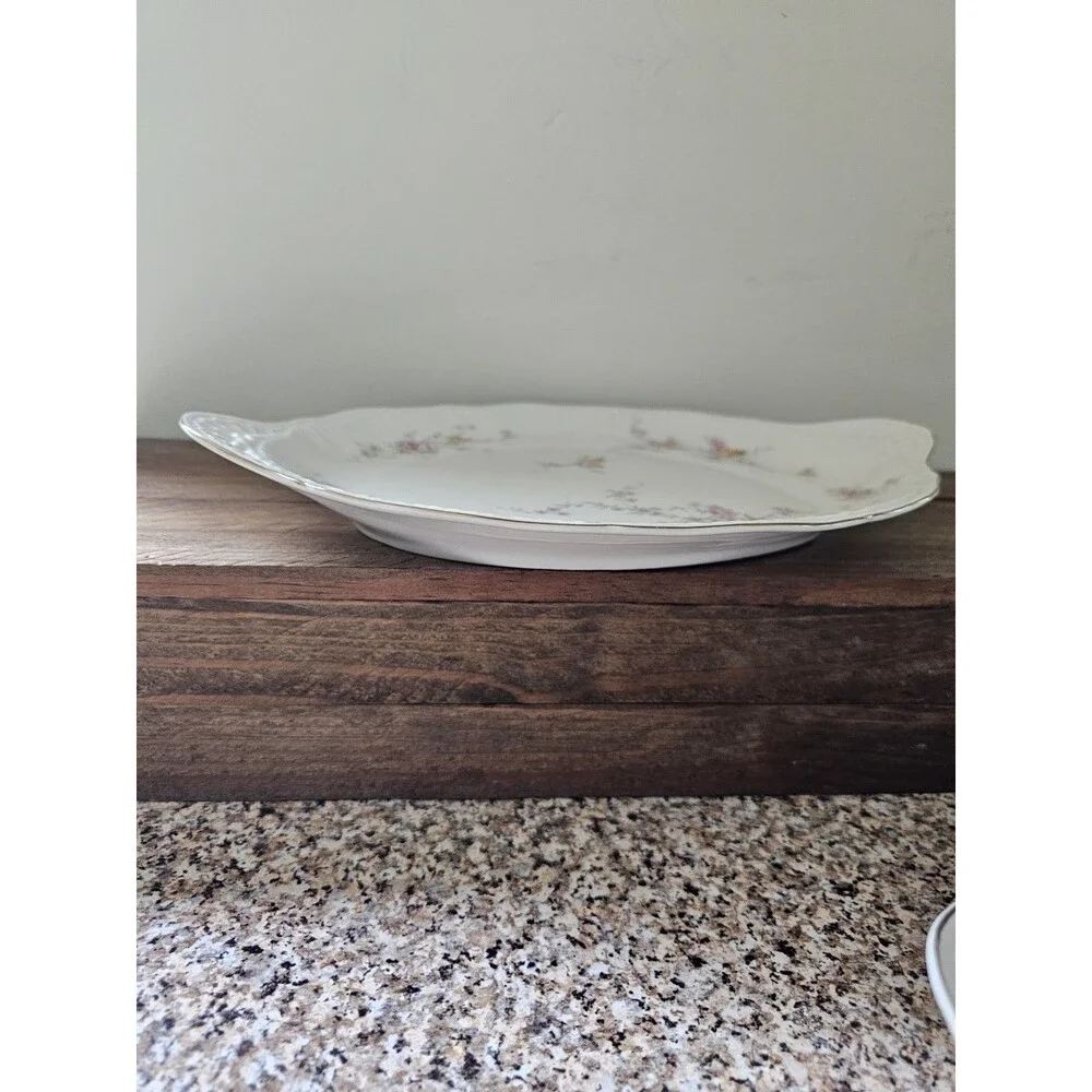 Theodore Haviland New York Oval Serving Platter Pattern Helene 12 Inches